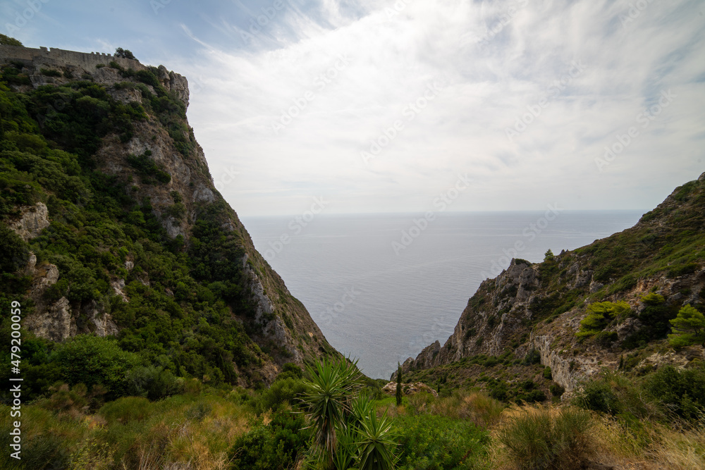 Korfu Steilküste 1