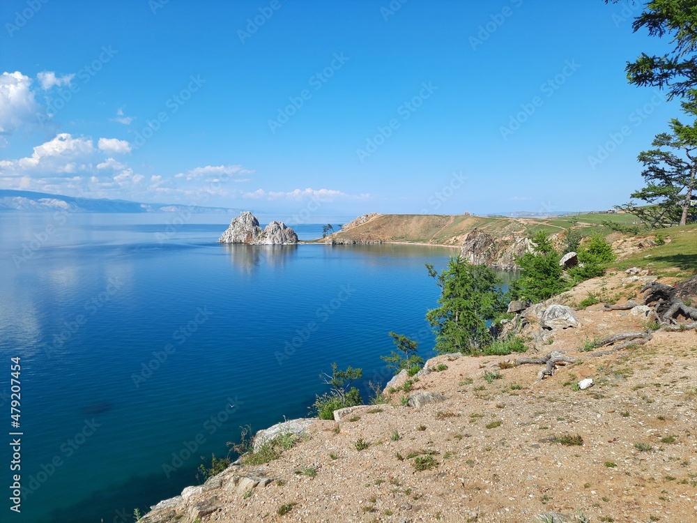 view of the Baikal lake
