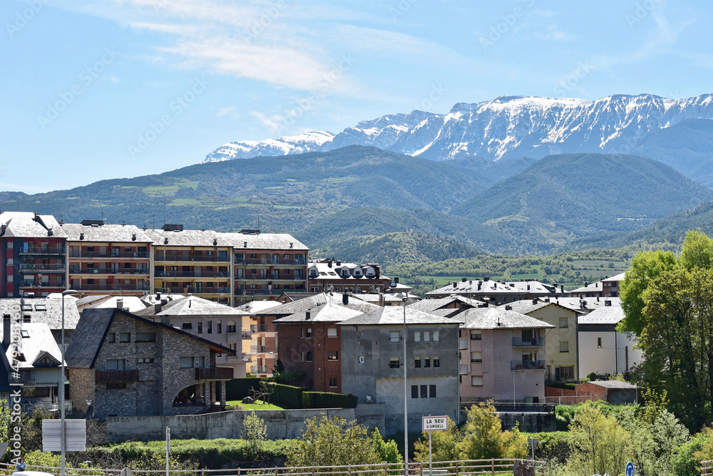 Obraz premium Spanien - Katalonien - La Seu d'Urgell