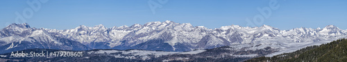 Dolomites mountains view from passo delle erbe © Andrea Izzotti