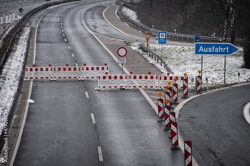 Sperrung der Autobahn A45 (Rahmedebrücke zwischen Hagen und Lüdenscheid)