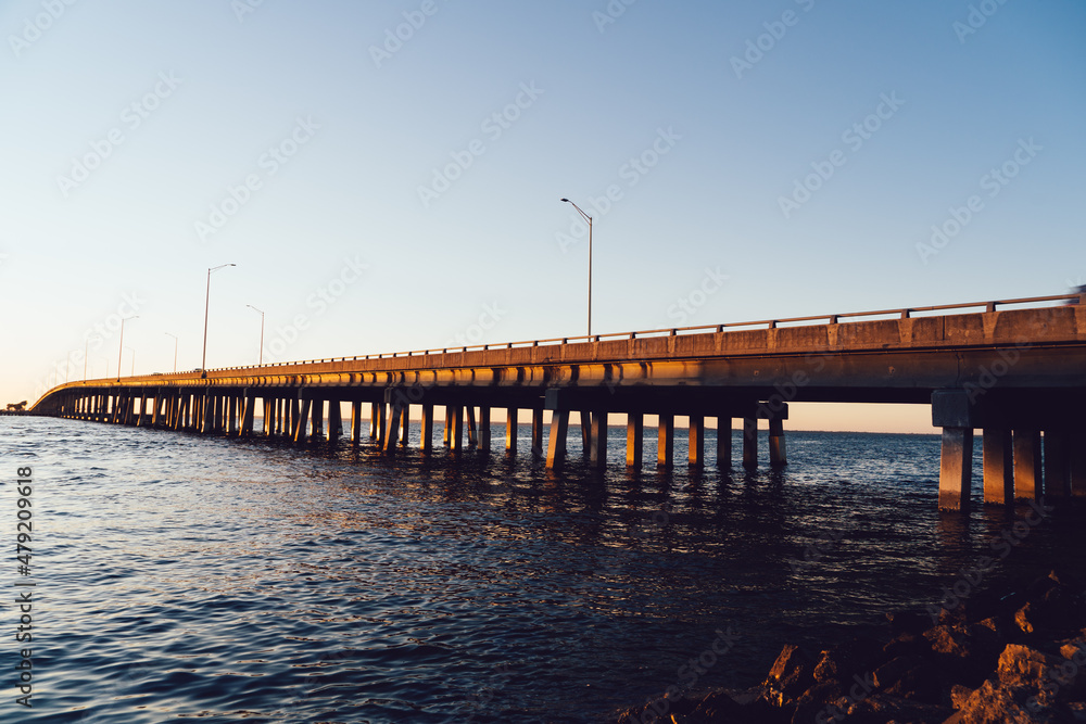 Florida Tampa bay sunset landscape