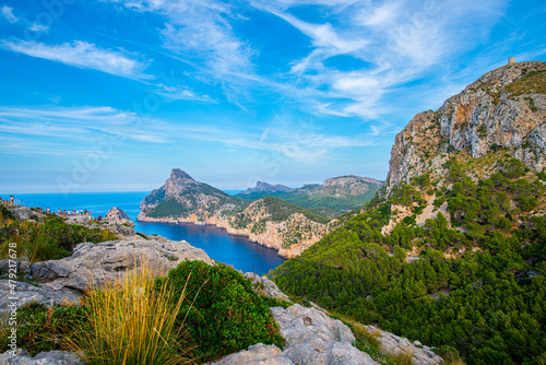 Landscape at the sea in Mallorca, Spain