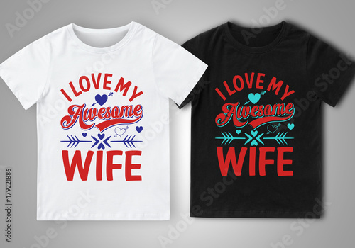 Happy Valentine's Day T-Shirt Design.

FILE INCLUDED:

♦ 1 Ai file
♦ 1 EPS file
♦ 1 SVG file
♦ 1 JPG file for a quick preview
♦ 2 PNG file for Black and White Color t-shirt design (Transparent 300dpi)