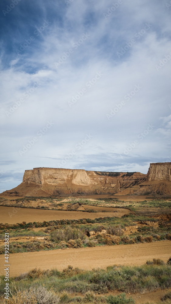 The Bardenas Reales is a semi-desert natural region, or badlands, of some 42,000 hectares in southeast Navarre. The Bardenas Reales is a semi-desert natural region, or badlands, of some 42,000 hectares in southeast Navarre.
