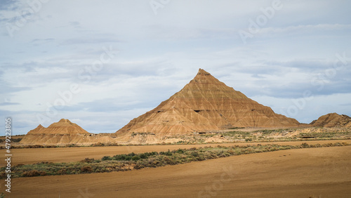 The Bardenas Reales is a semi-desert natural region, or badlands, of some 42,000 hectares in southeast Navarre.