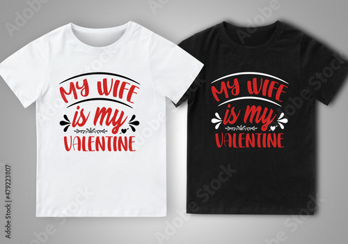 Happy Valentine's Day T-Shirt Design.

FILE INCLUDED:

♦ 1 Ai file
♦ 1 EPS file
♦ 1 SVG file
♦ 1 JPG file for a quick preview
♦ 2 PNG file for Black and White Color t-shirt design (Transparent 300dpi)