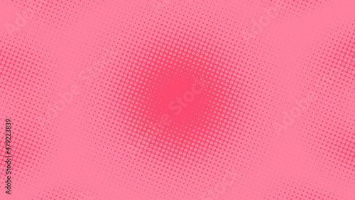 Pink pop art background in retro comics book style