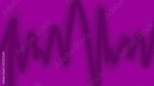 Fun magenta superhero background in pop art comics book style. Cartoon halftone backdrop design for your text, vector illustration eps10