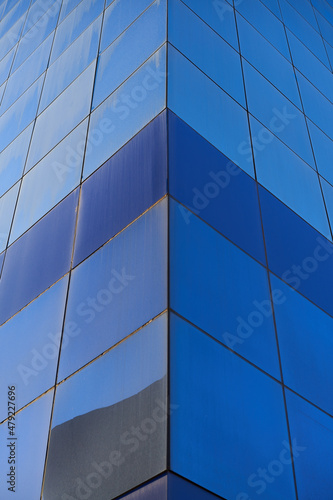 corner glass building
