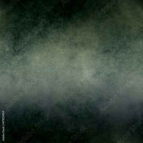 Smoky green grey black seamless background