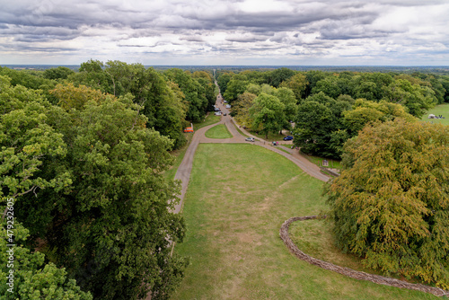 View of english countryside - Ashridge - United Kingdom photo