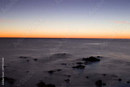 Beautiful sunset at the Pacific Ocean 2 © Polina Korchagina