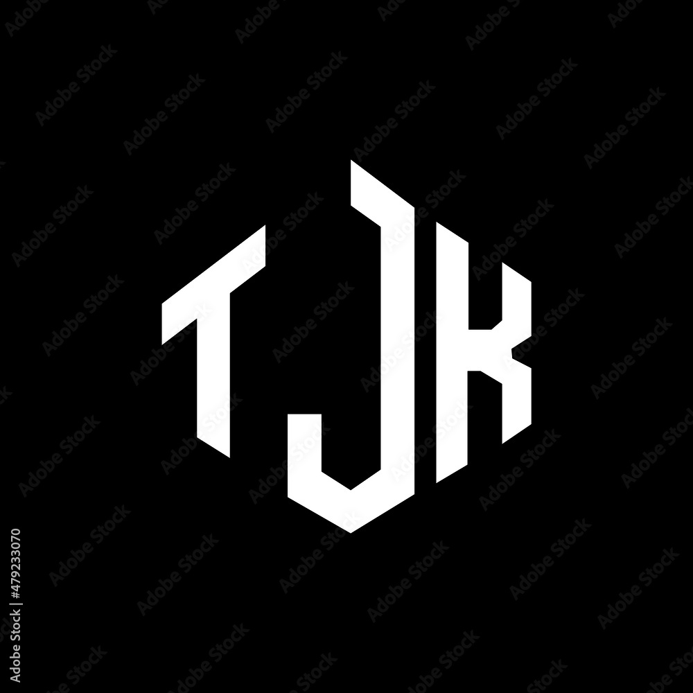 TJK letter logo design with polygon shape. TJK polygon and cube shape logo design. TJK hexagon vector logo template white and black colors. TJK monogram, business and real estate logo. TJK letter logo design with polygon shape. TJK polygon and cube shape logo design. TJK hexagon vector logo template white and black colors. TJK monogram, business and real estate logo.
