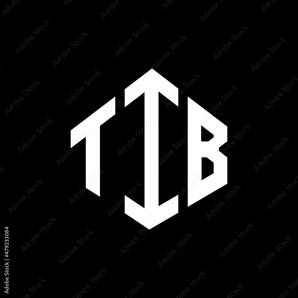 TIB letter logo design with polygon shape. TIB polygon and cube shape logo design. TIB hexagon vector logo template white and black colors. TIB monogram, business and real estate logo. TIB letter logo design with polygon shape. TIB polygon and cube shape logo design. TIB hexagon vector logo template white and black colors. TIB monogram, business and real estate logo.