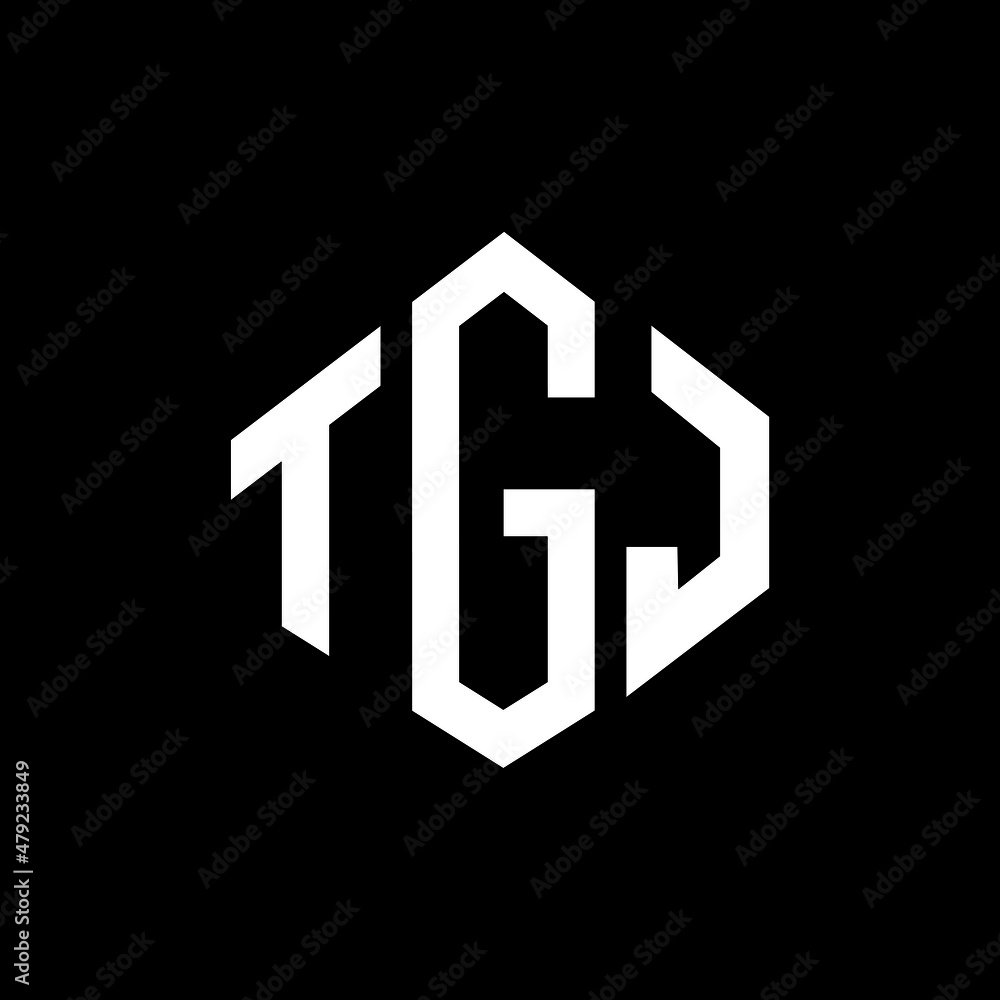 TGJ letter logo design with polygon shape. TGJ polygon and cube shape logo design. TGJ hexagon vector logo template white and black colors. TGJ monogram, business and real estate logo. TGJ letter logo design with polygon shape. TGJ polygon and cube shape logo design. TGJ hexagon vector logo template white and black colors. TGJ monogram, business and real estate logo.
