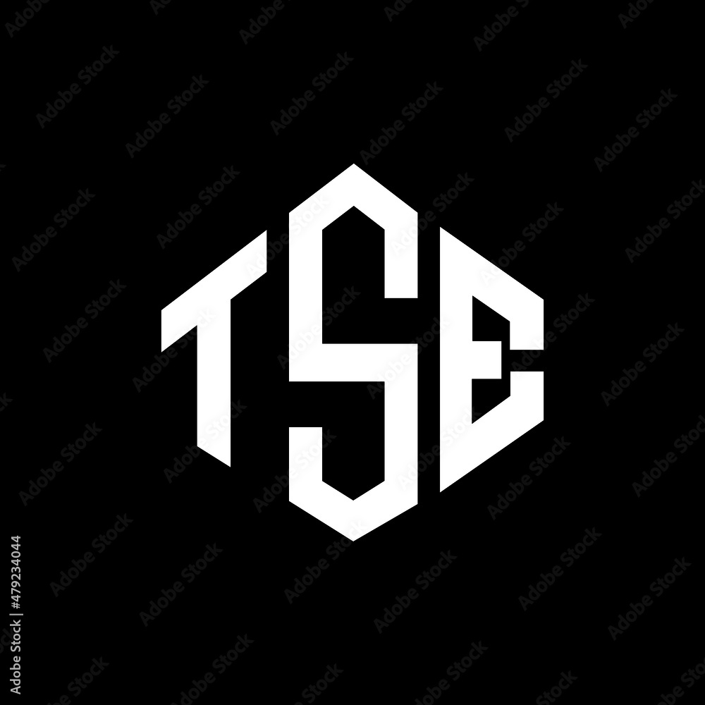 TSE letter logo design with polygon shape. TSE polygon and cube shape logo design. TSE hexagon vector logo template white and black colors. TSE monogram, business and real estate logo. TSE letter logo design with polygon shape. TSE polygon and cube shape logo design. TSE hexagon vector logo template white and black colors. TSE monogram, business and real estate logo.