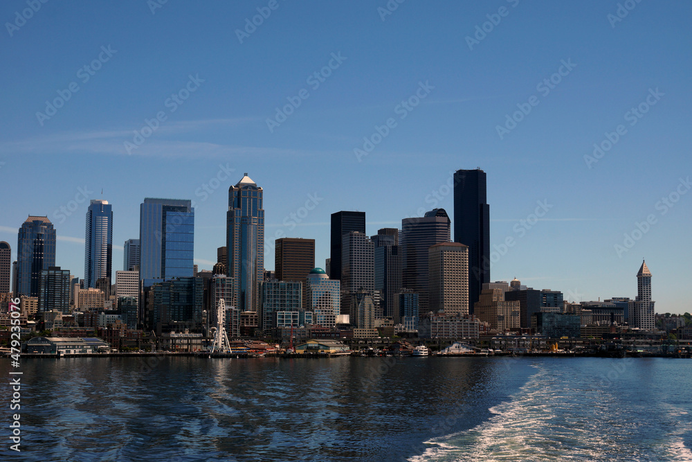 Seattle, WA - obrazy, fototapety, plakaty 