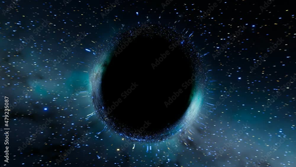 A black hole in the middle of outer space absorbs nearest stars. Science. A black hole in the middle of outer space absorbs nearest stars. Science.