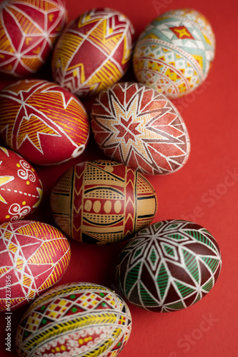 Canvas Print the happy easter