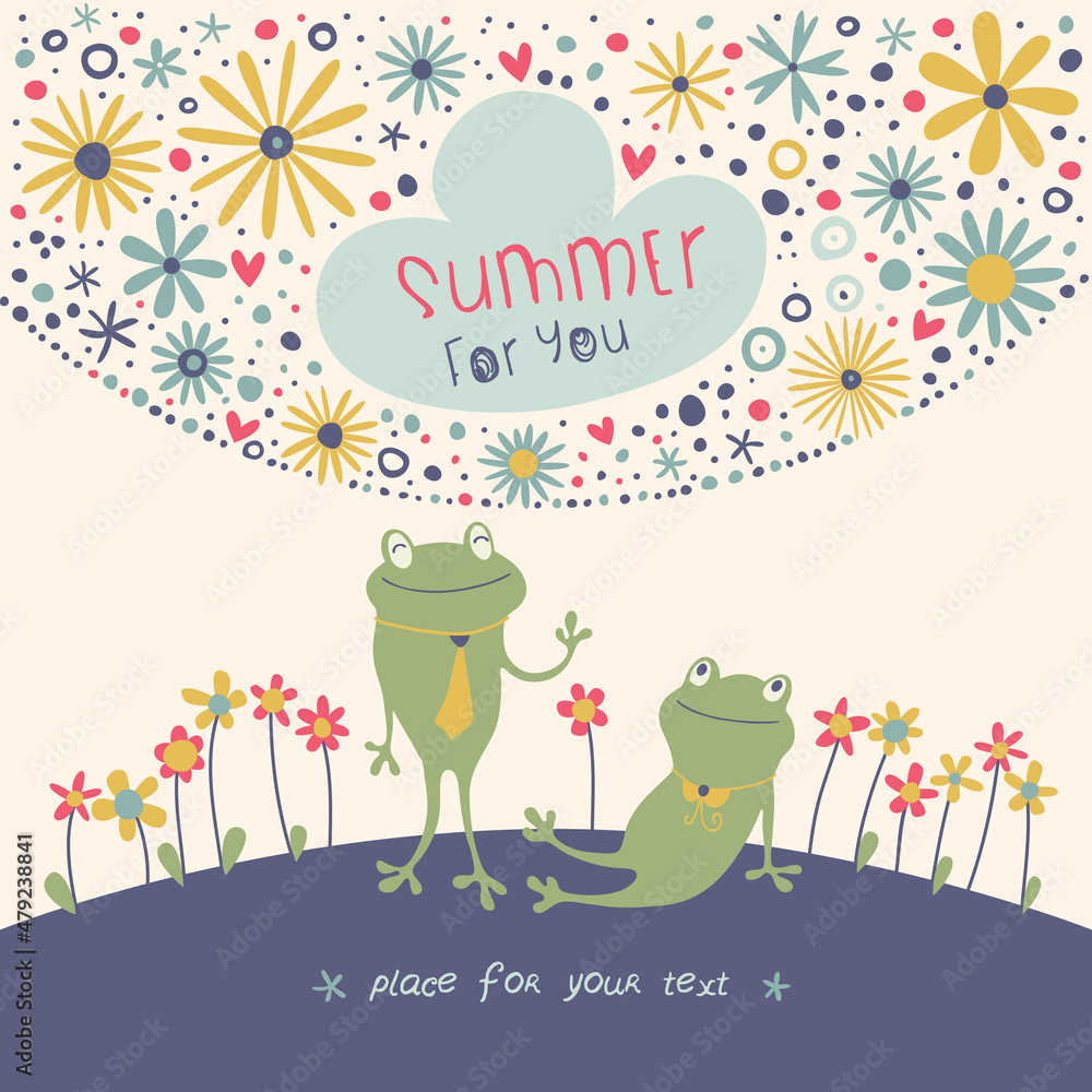 Fototapeta premium Romantic date. Love concept for your design.