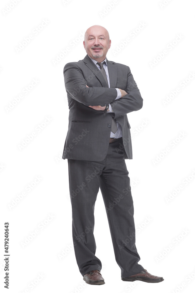 Mature business man .isolated on a white background. Mature business man .isolated on a white background.