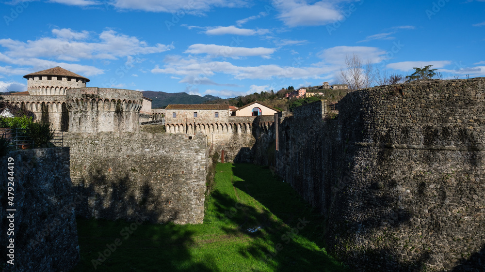 Fortezza Firmafede in Sarzana, Liguria, Italy