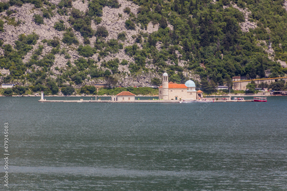 Our Lady of the Rocks near Perast, Montenegro