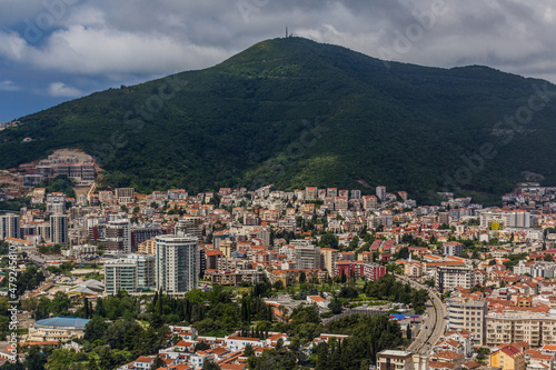 Aerial view of Budva, Montenegro © Matyas Rehak