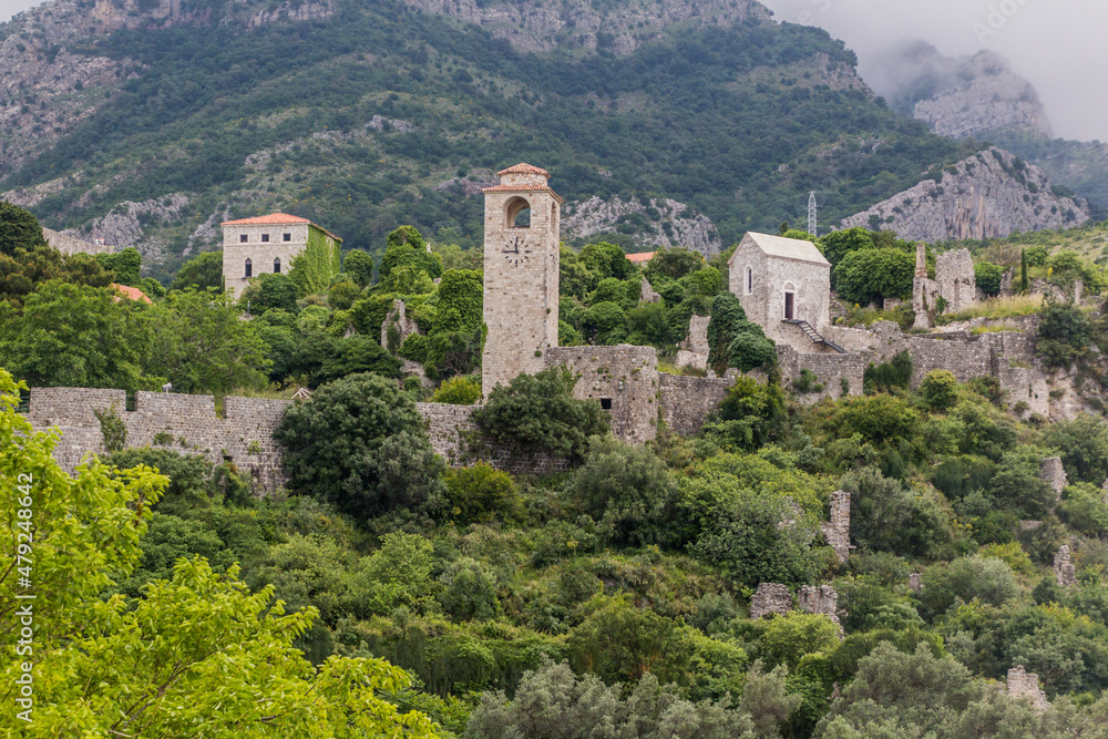 Ruins of settlement Stari Bar, Montenegro