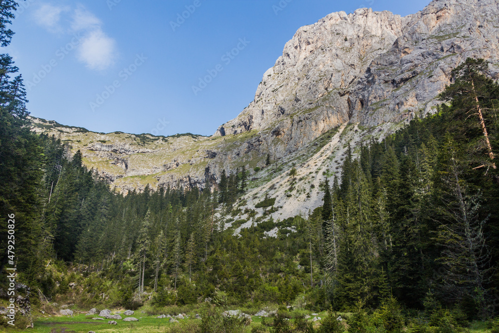 Rocky mountains in Durmitor national park, Montenegro.