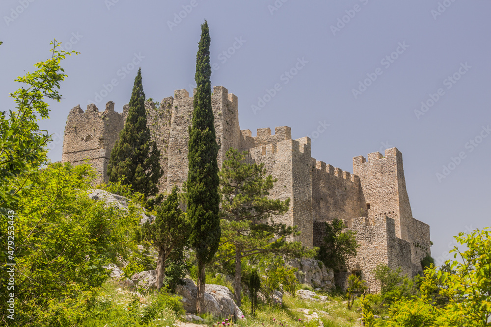 Blagaj Fortress (Stjepan-grad) near Mostar, Bosnia and Herzegovina