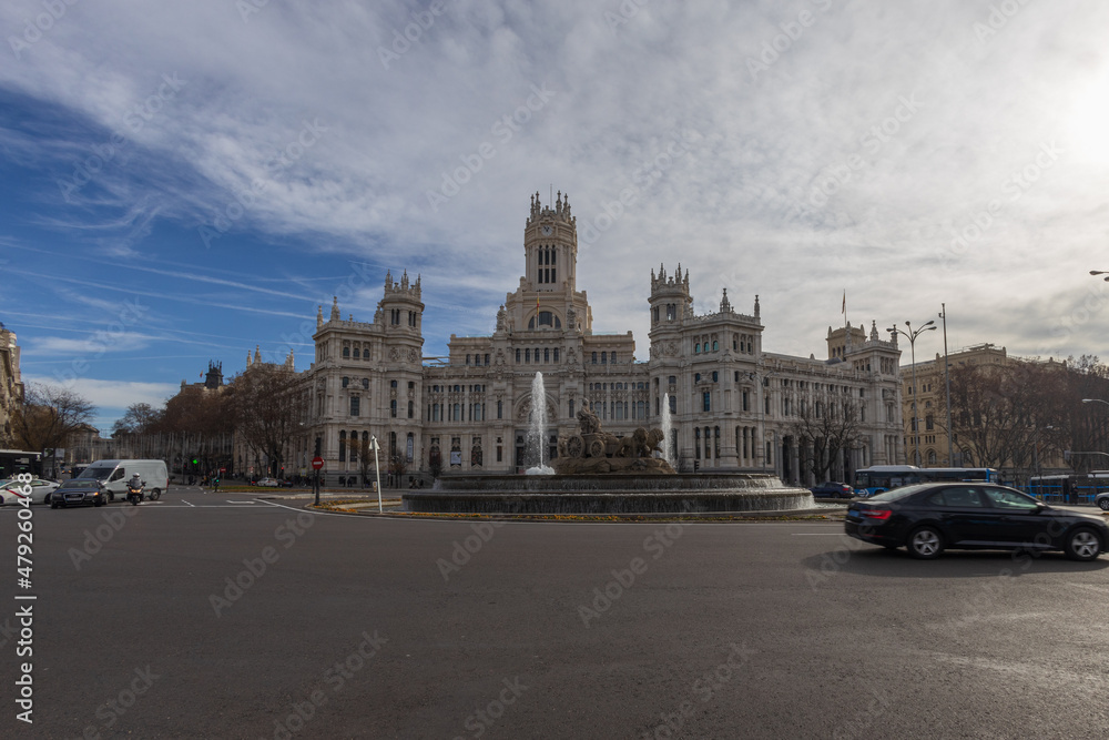 Palácio de Cibeles, Madrid, Espanha.