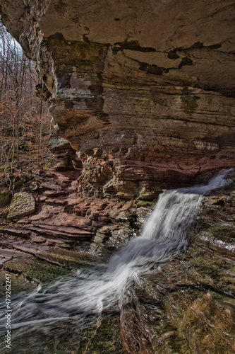 The lost valley trail. Buffalo National River, Arkansas.