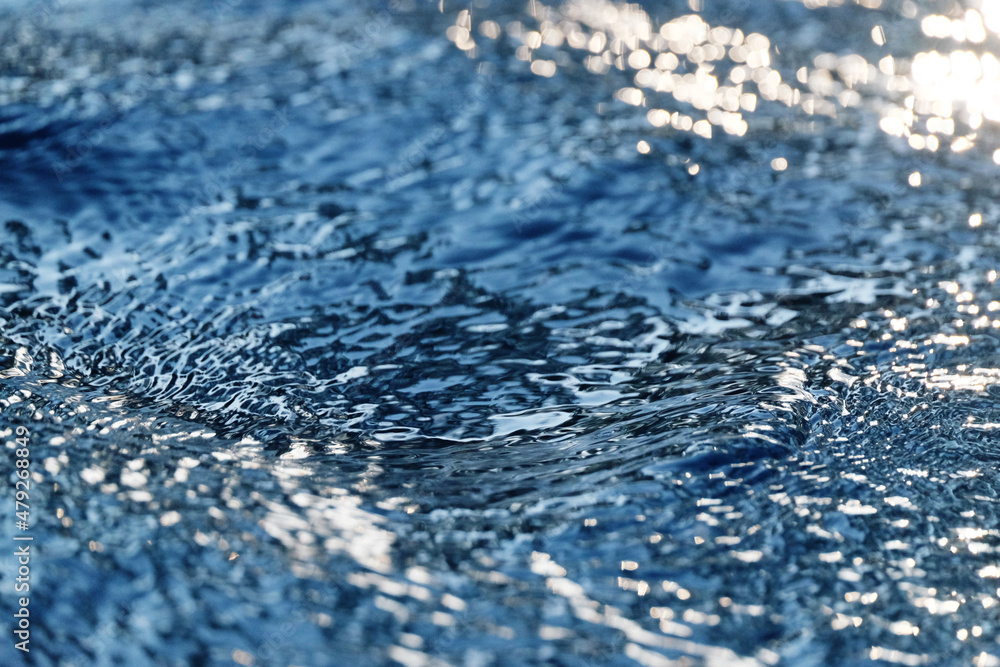 Close up of water ripples Close up of water ripples
