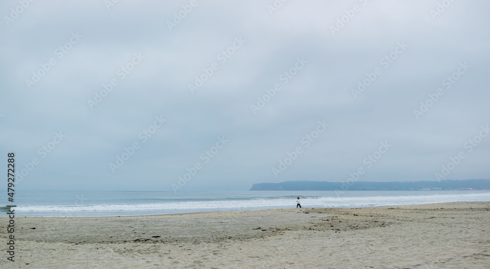 Dawn view of the Coronado beach Dawn view of the Coronado beach