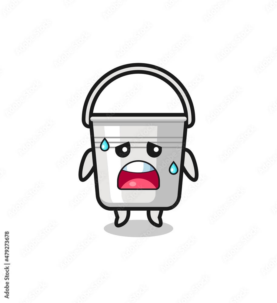 the fatigue cartoon of metal bucket the fatigue cartoon of metal bucket