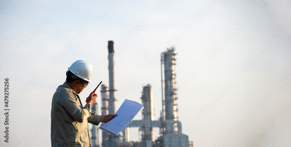 Architect at work in a construction site Engineers man construction safety work concept and construction city .Engineer Concept Architect at work in a construction site Engineers man construction safety work concept and construction city .Engineer Concept