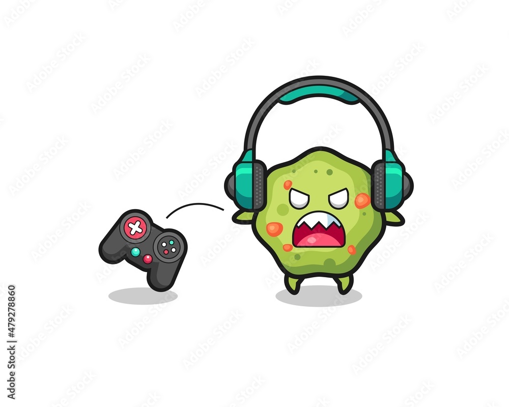 puke gamer mascot is angry puke gamer mascot is angry