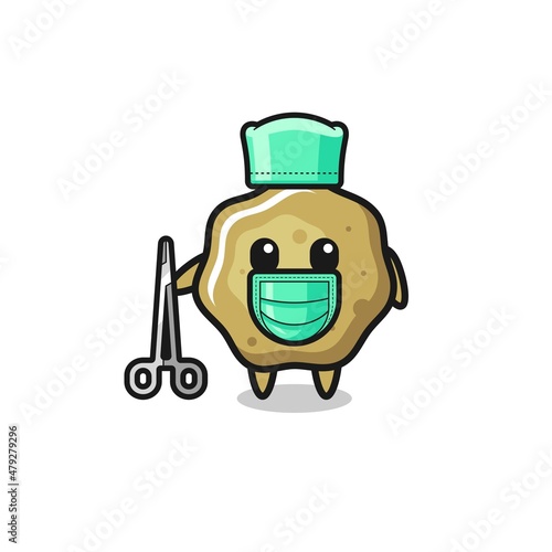 surgeon loose stools mascot character