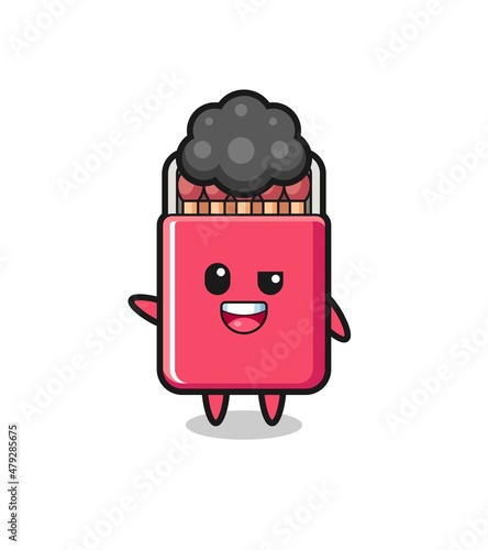 matches box character as the afro boy