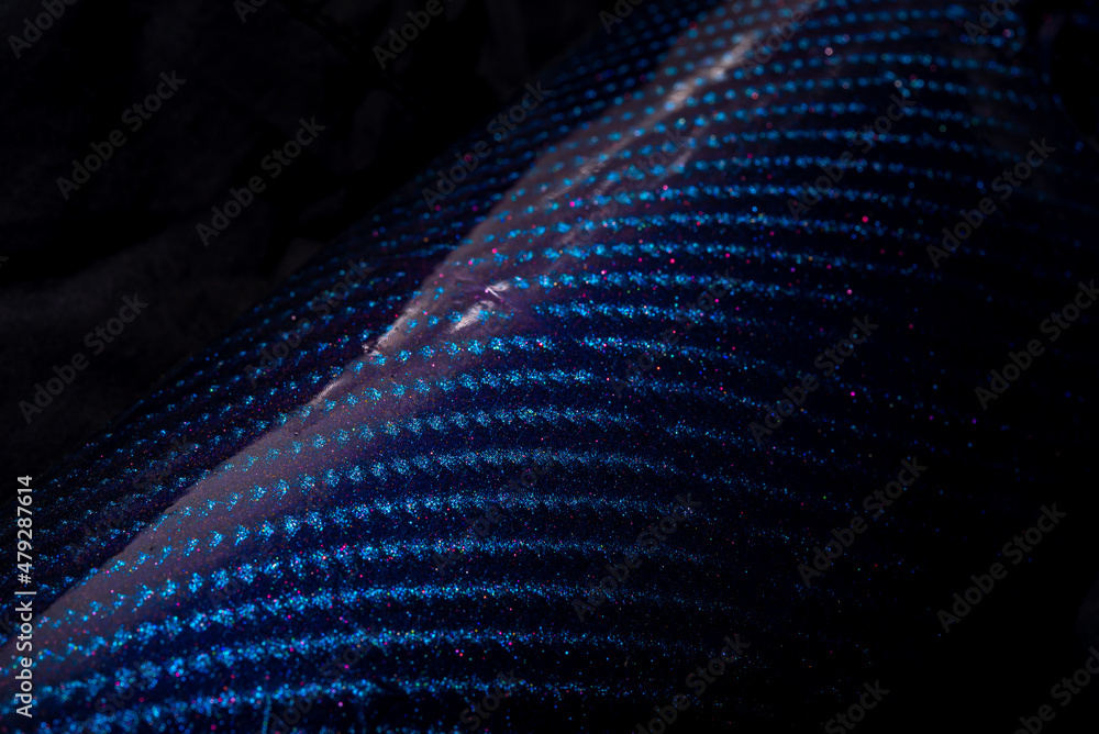 Kevlar paint, special pigment system texturecarbon kevlar texture background and light wall