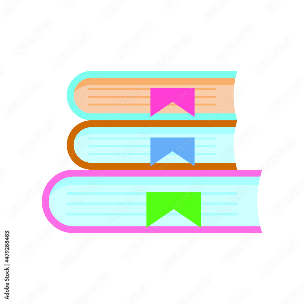 Abstract Flat Cartoon Education School College Study Stack Of Books Vector Design Style Element Isolated Grades Learning Concept Abstract Flat Cartoon Education School College Study Stack Of Books Vector Design Style Element Isolated Grades Learning Concept