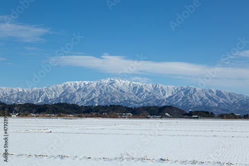 冬の二王子岳 © Shige