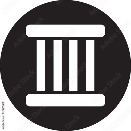 jail glyph icon
