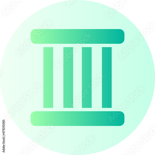 jail gradient icon