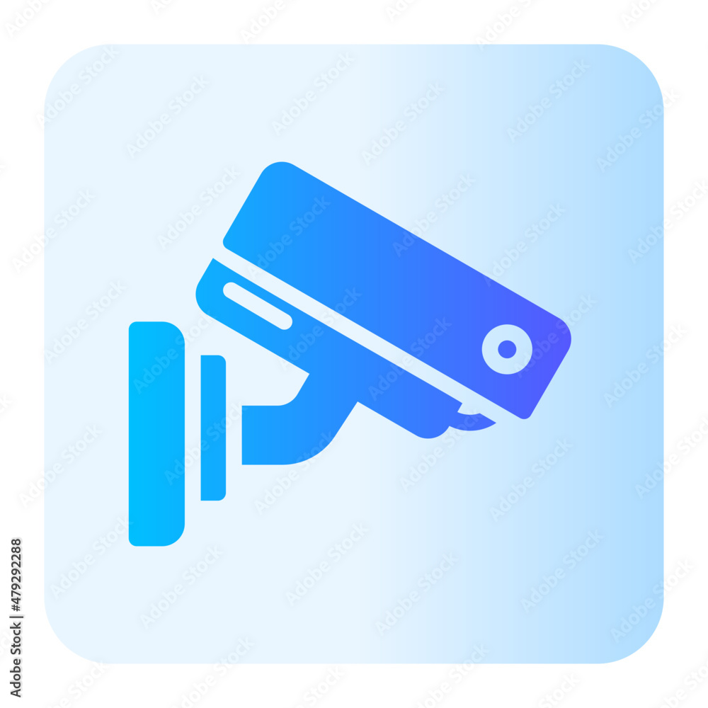 cctv gradient icon cctv gradient icon