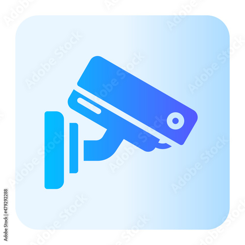 cctv gradient icon