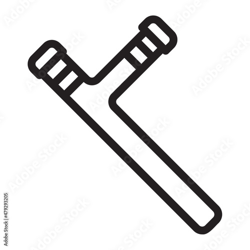 baton line icon