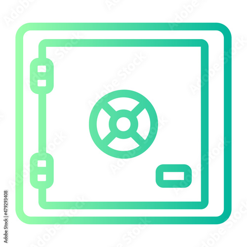 safebox gradient icon